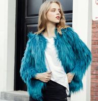 Wholesale Women s Fur Faux Fashion Coats Jacket Winter Coat Women European And American Manufacturers Haining