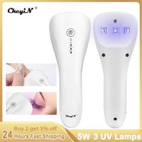 Wholesale Handheld Nail Dryer Cordless UV Lamps Light Eyelash Quick drying Mini Potherapy Lamp Rechargeable Manicure Travel Tool