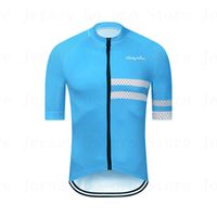 Wholesale Raphaing Pro Team Cycling Jersey Men Summer Short Sleeve Cycle Clothing MTB Road Bike Riding Wear Breathable Sport Shirt X0503