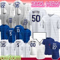Wholesale New Baseball Jersey Los Mens Angeles Mookie Betts Women Cody Bellinger Youth Clayton Kershaw Justin Turner Julio Urias Trevor Bauer Mike Piazza