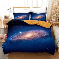 Wholesale Bedding Sets FAXCM GJILY D Print Nebula Full Size The Starry Sky Set Decorative Comforter Cover Space Pattern With Pillowcase