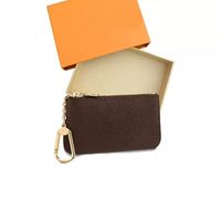 Wholesale Special colors Key Pouch Zip Wallet Coin Leather Wallets Women designer purse