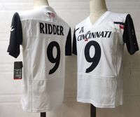 Wholesale College Football Jersey Bearcats Desmond Ridder black white red mens jersys size s xl