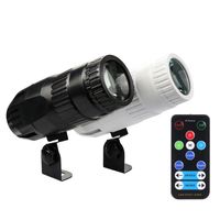 Wholesale 15W RGBW LED Pinspot Beam Spotlights Light DJ Disco Party Holiday Dance Bar Xmas Stage Lighting Effect with Remote Control