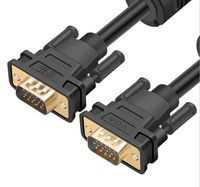 Wholesale VGA Male to M Cables P m m Cabo Pin Cord Wire for Computer Monitor Projector V GA Cable
