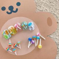 Wholesale Nail Art Kits Kawaii Candy Charms Happy Jelly Gummy Bear Mix Lollipop Sweet D Decoration Luxury