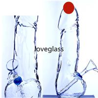 Wholesale Glass Bubbler Downstem perc hookahs Thick glass Water Bongs Dab Rigs Heady Waterpipe Smoke Accessory With mm Bowl inchs