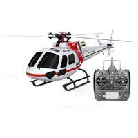 Wholesale With Batteries Original XK K123 CH Brushless AS350 Scale D6G System RC Helicopter RTF Upgrade WLtoys V931