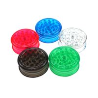 Wholesale Plastic herb crusher parts mm tobacco grinders for smoke accessories acrylic grinder ZWL389