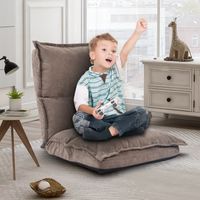 Wholesale Bedroom Furniture Orisfur Fabric Upholstered Folding Lazy Sofa Chair Adjustable
