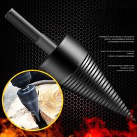 Wholesale Professional Drill Bits Wood Splitter High Speed Steel Log Firewood Screw Cone Driver Hand For Woodworking Tools