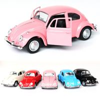 Wholesale Diecast Pull Back Model Car Toys Alloy Vintage Pullback Scale Cars Toy