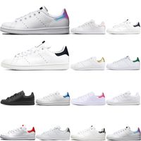 Wholesale stan smith mens womens sports shoes colorful dark blue pink rose red triple black white green silver zebra casual sneakers