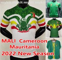 Wholesale 2022 New Cameroon Mali Mauritania soccer jerseys home away Africa nation teams Burkina Faso maillots de futol men adult football shirt uniform