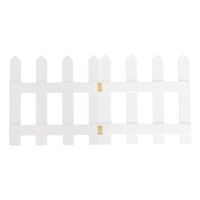 Wholesale Christmas Decorations m Decoractive Wooden Picket Fence Miniature Home Garden Xmas Tree Wedding Party Decoration White