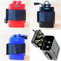 Wholesale 18650 Battery Storage Boxes Pack Case Waterproof V USB DC Charging Power Bank Box for Led Bike Bicycle Lighta00a40