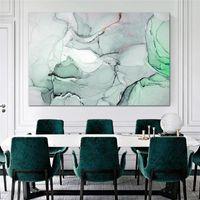 Wholesale Nordic Abstract Marble Texture Gold Blue Multicolor Wall Art Poster Print Modern Style Canvas Ink Painting Picture Home Decor Paintings