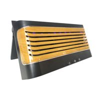 Wholesale Electric Fans Car Solar Power Fan USB Rechargeable Exhaust Air Radiator Mini Cooler Ventilator Fence