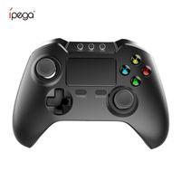 Wholesale Game Controllers Joysticks IPega PG Wireless Bluetooth Gamepad Gaming Touch Pad For Android Tablet PC Para Celular Double Vibration J