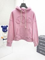 Wholesale Mens Designer Hoodie Men Hoodies pink Beheaded teddy bear embroidery Casual Pullover Fashion Long Sleeve High Quality Loose Womens Sweaters