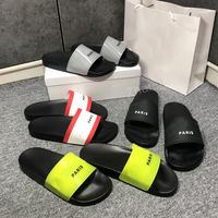 Wholesale 2022 Fashion slide sandals slippers for men women WITH ORIGINAL BOX Hot Designer unisex beach flip flops slipper TOP QUALITY ERU