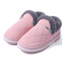 Wholesale Slippers Women Home Winter Shoes Unisex House Slipper Indoor Warm Red With Fur Female Felt Male Moccasin Room Footwear