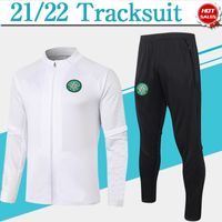 Wholesale Celtic Soccer Tracksuit Long Sleeve KYOGO ABADA JOTA White Jogging Sport Training Suit Adult Sweatsuit Football Uniform top Pants