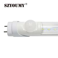 Wholesale Bulbs SZYOUMY AC85 V W mm T8 LED PIR Sensor Tube Light ft Bulb SMD2835 Warm Cool White