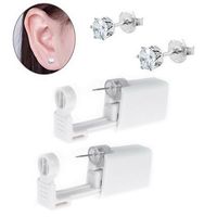 Wholesale Stud Disposable Sterile Ear Piercing Unit Cartilage Tragus Gun Piercer Tool Machine Kit Painless Device