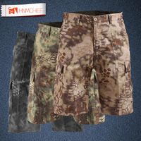 Wholesale Tactical Military Fans Outdoor Camouflage Shorts Mens Quick Dry Python Pattern Short Pants Shooting Men s