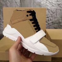 Wholesale New Low top Sneaker Plaid pattern designer shoes Platform Classic Suede Leather Sports Skateboarding Shoes Man Women Sneakers dq01