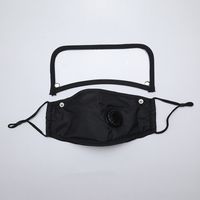 Wholesale ACX detachable stud anti oil smoke protective gogglestransparent upgrade protection breathing valve goggles mask no fogging designer masks