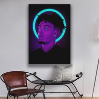 Wholesale Paintings Savage Neon Art Poster Canvas Wall Decoration Prints For Living Kid Children Room Home Bedroom Decor Painting