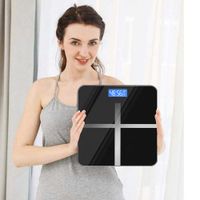 Wholesale 2021 Weight Scale Precision Digital Body Bathroom With Step On Technology mm Tempered Glass Easy Read Backlit LCD Display Pounds