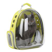 Wholesale Cat Beds Furniture Pet Travel Backpack Space Transparent Bag Multiple Air Vents Dog For Outdoor