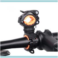 Wholesale Bike Aessories Cycling Sports Outdoorsbike Lights Bicycle Light Bracket Lamp Holder Led Torch Headlight Pump Stand Quick Release Mount