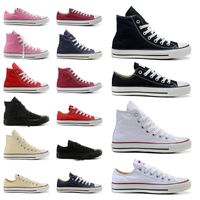 Wholesale 2021 Canvas shoes men women platform sneakers casual trainers triple black white red pink outdoor mens womens fashion luxury designer sports run shoe