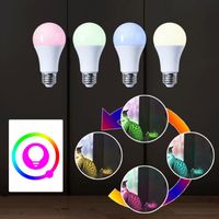 Wholesale Bulbs V WiFi Smart Light E27 Bulb LED RGB Dimmable Life App Google Alexa Voice Control Bluetooth For Home Party Decor