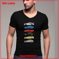 Wholesale Men s T Shirts Men Tshirt Graphic Tees Cotton Creative Cat For Love Print V neck Tops Streetwear Oversized Clothes Short Sleeve