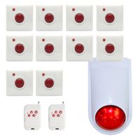 Wholesale Est Emergency Calling System Wireless Button mm Wall mounted mhz Home Security Alarm And El Room Use Systems