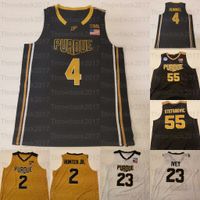 Wholesale Custom Purdue Boilermakers Basketball jerseys Isaiah Thompson Joe Barry Carroll Landry Glenn Robinson Jahaad Proctor Matt Haarms