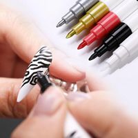 Wholesale Nail Brushes PC Colors Painting DIY Drawing Tools Abstract Lines Flower Sketch Art Graffiti Pen