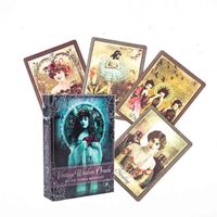 Wholesale Vintage Wisdom Oracle Cards Full English Divination Fate Tarot Deck Board Game Family Party Playing Card Entertainment X1106