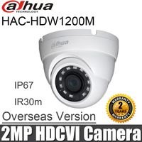 Wholesale Dahua HAC HDW1200M MP HDCVI Camera Eyeball P Smart IR M Waterproof IP67 DH HAC HDW1200M Dome CCTV Security IP Cameras