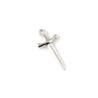 Wholesale 500Pcs Alloy Cross Sword Charms Pendants For Jewelry Making Bracelet Necklace DIY Accessories X20 mm A