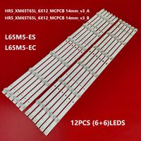 Wholesale 12PCS set Led Backlight Strip For JL D650C1330 CL R M_V02 L65M5 EC L65M5 ES HRS_XM65T65L_6X12_MCPCS Strips