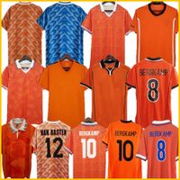 Wholesale Gullit Retro Netherlands Soccer Jersey Van Basten Holland Vintage Football Shirts Classic Rijkaard Davids