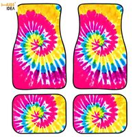 Wholesale Carpets Graffiti Printing Auto Fit Floor Mats Design Car Vehicle Protect Rugs Dust Proof Accessories Foot