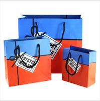 Wholesale Gift Wrap Fashion English Alphabet Bag Birthday Party Merchandise Paper Handbag