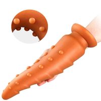 Wholesale NXY Anal sex toys est Anal Plug Dildo Sex Toys For Women Men Masturbators Soft Dildos Antenna Massage Vaginal Big Butt